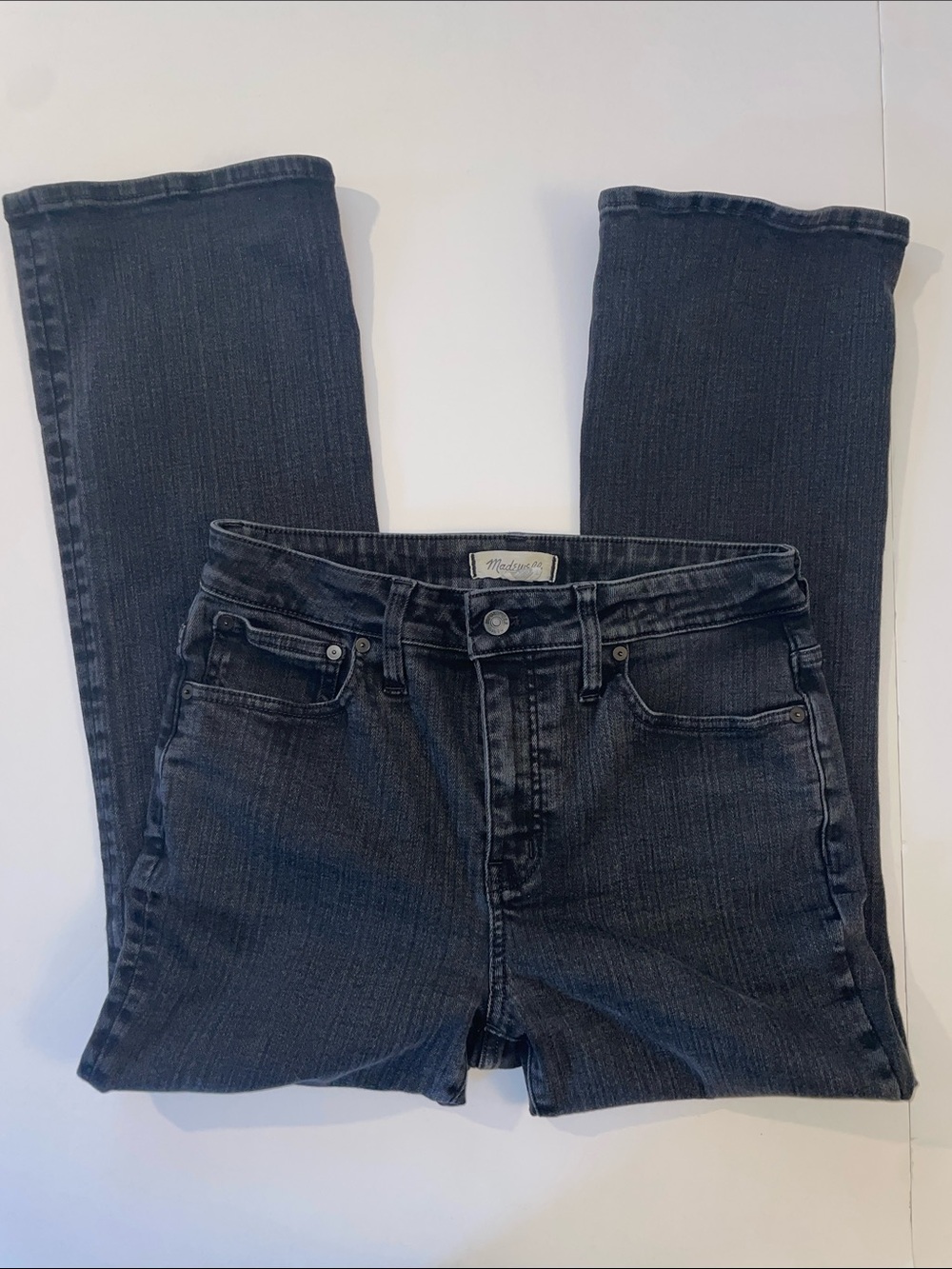 madewell curvy kick out jeans | 30 black